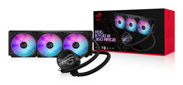 ASUS ROG Ryuo III 360 ARGB Processor Kit voor vloeistofkoeling 12 cm Zwart - Afbeelding 5