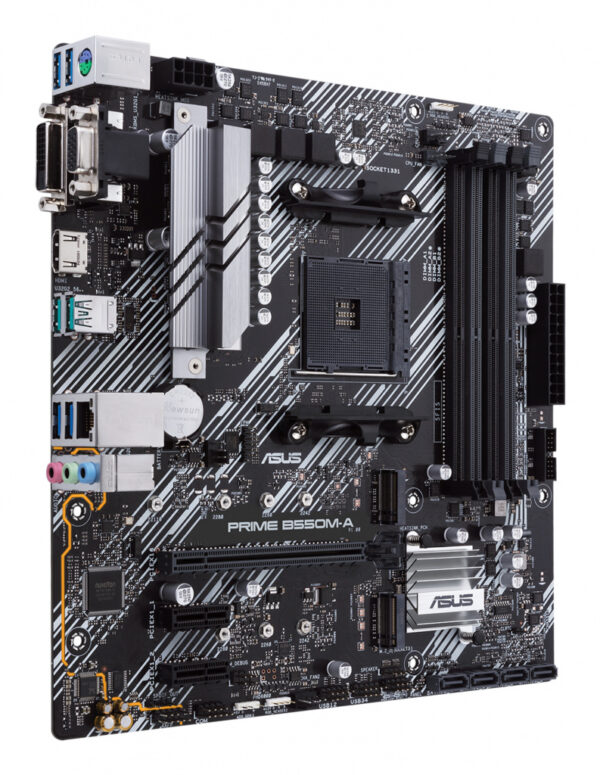 ASUS PRIME B550M-A AMD B550 Socket AM4 micro ATX - Afbeelding 2