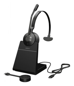 Jabra Engage 55 SE Headset Draadloos Hoofdband Kantoor/callcenter Zwart