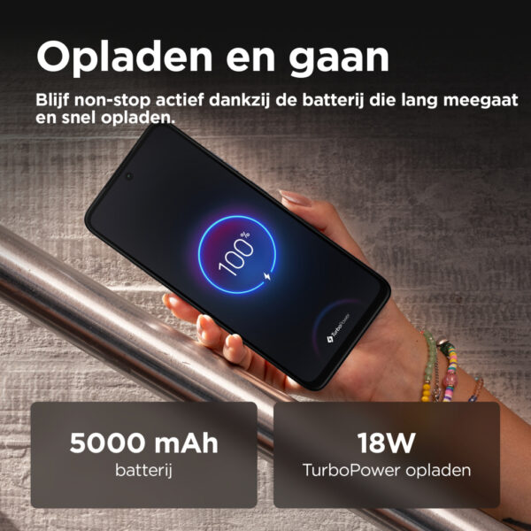 Motorola moto g35 5G 17,1 cm (6.72") Dual SIM Android 14 USB Type-C 4 GB 128 GB 5000 mAh Zwart - Afbeelding 9