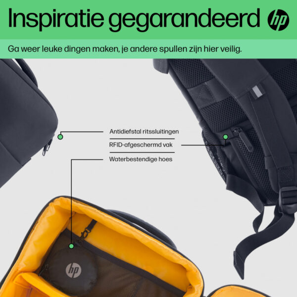 HP Creator 16,1-inch Laptop Backpack - Afbeelding 9