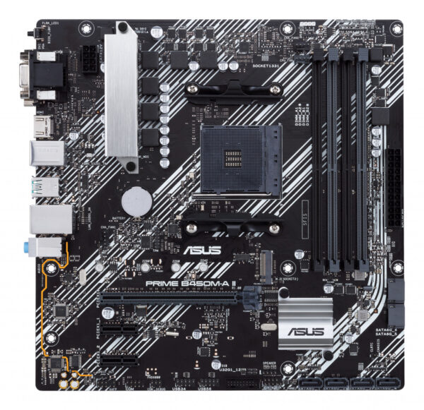 ASUS PRIME B450M-A II AMD B450 Socket AM4 micro ATX - Afbeelding 2