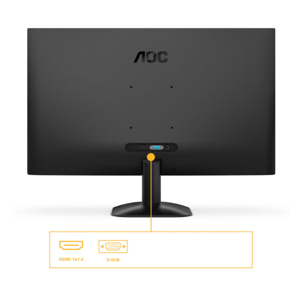 AOC B3 24B35HM2 computer monitor 60,5 cm (23.8") 1920 x 1080 Pixels Full HD LED Zwart - Afbeelding 14