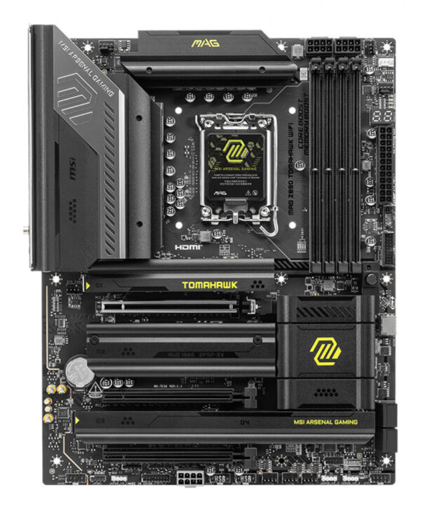MSI MAG Z890 TOMAHAWK WIFI moederbord Intel Z890 LGA 1851 (Socket V1) ATX - Afbeelding 2