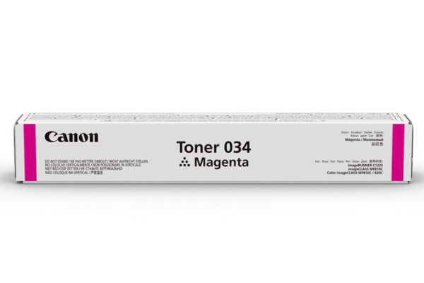 Canon 034 tonercartridge 1 stuk(s) Origineel Magenta - Afbeelding 2