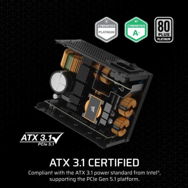 Corsair SF Series CP-9020284-EU power supply unit 750 W 24-pin ATX SFX Zwart - Afbeelding 3