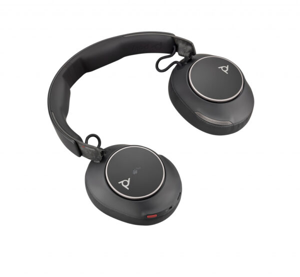 Poly Voyager Surround 80 UC Microsoft Teams Certified USB-C Headset + USB-C/A-adapter - Afbeelding 4