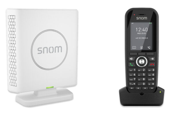 Snom M430 DECT-telefoon Nummerherkenning Zwart, Wit - Afbeelding 4