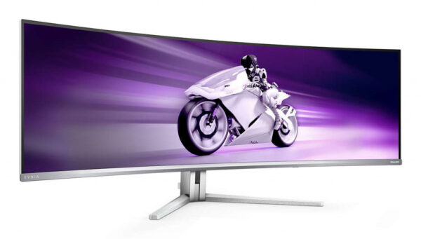 Philips Evnia 8000 49M2C8900L/00 computer monitor 124,2 cm (48.9") 5120 x 1440 Pixels Dual QHD QD-OLED Wit - Afbeelding 5