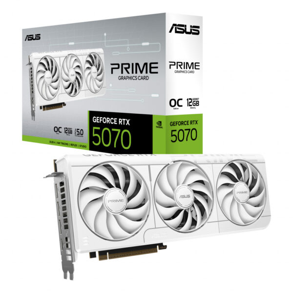 ASUS Prime -RTX5070-O12G-WHITE NVIDIA GeForce RTX 5070 12 GB GDDR7 - Afbeelding 10