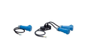 Eaton CBLOUT10X2 electriciteitssnoer Zwart, Blauw IEC 309