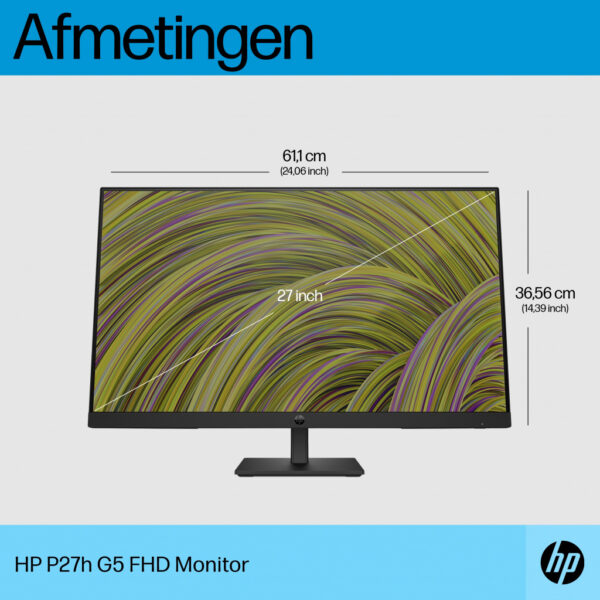 HP P27h G5 FHD-monitor - Afbeelding 8