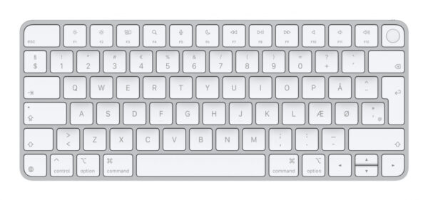 Apple Magic toetsenbord Universeel USB + Bluetooth QWERTY Deens Wit