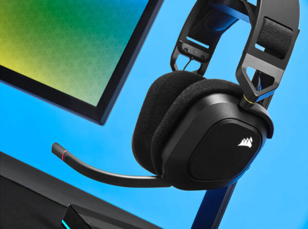 Corsair HS80 RGB Headset Draadloos Hoofdband Gamen Zwart - Afbeelding 5