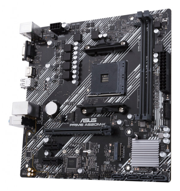 ASUS PRIME A520M-K AMD A520 Socket AM4 micro ATX - Afbeelding 5