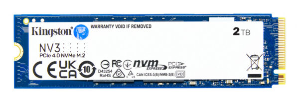Kingston Technology 2000G NV3 M.2 2280 NVMe SSD - Afbeelding 10