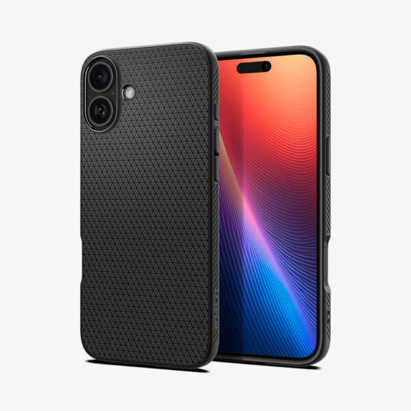 Spigen Liquid Air mobiele telefoon behuizingen 15,5 cm (6.1") Hoes Zwart - Afbeelding 2
