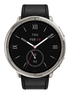 Amazfit W2433EU1N smartwatch / sport watch 3,35 cm (1.32") AMOLED Digitaal 466 x 466 Pixels Touchscreen Zilver
