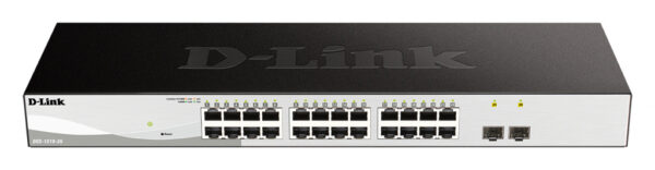 D-Link DGS-1210-26 Managed L2 Gigabit Ethernet (10/100/1000) 1U Zwart, Grijs