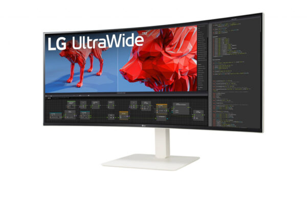 LG 38BR85QC-W computer monitor 96,5 cm (38") 3840 x 1600 Pixels UltraWide Quad HD+ LCD Wit - Afbeelding 2