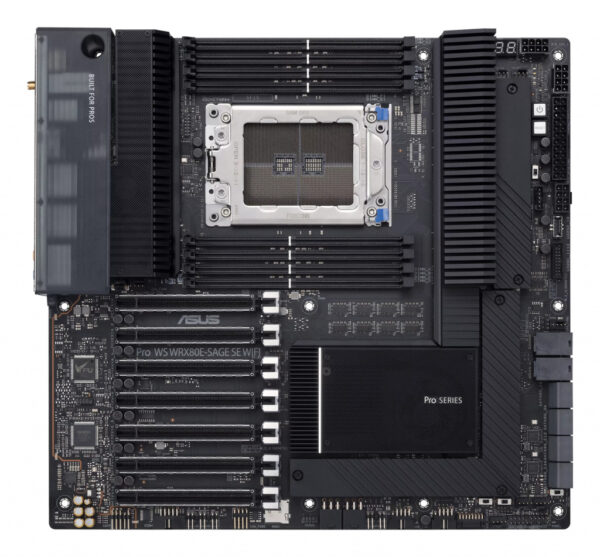 ASUS WRX80E-SAGE SE WIFI AMD WRX80 Socket SP3 Verlengd ATX - Afbeelding 3