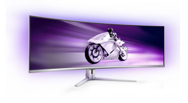 Philips Evnia 8000 49M2C8900L/00 computer monitor 124,2 cm (48.9") 5120 x 1440 Pixels Dual QHD QD-OLED Wit - Afbeelding 11