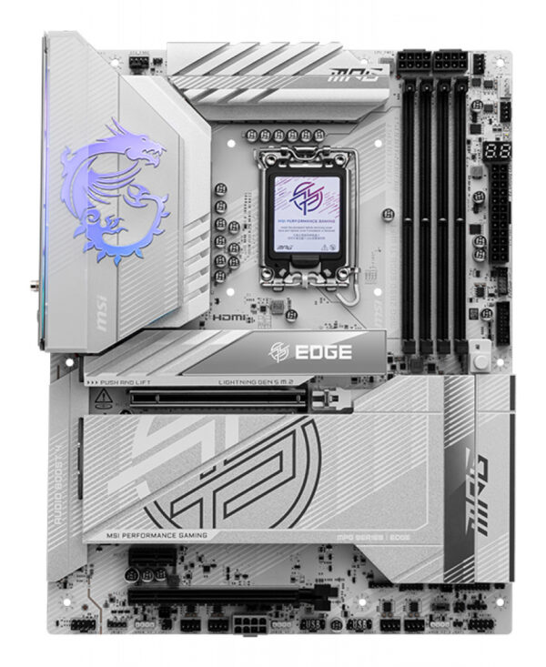 MSI MPG Z890 EDGE TI WIFI moederbord Intel Z890 LGA 1851 (Socket V1) ATX - Afbeelding 2