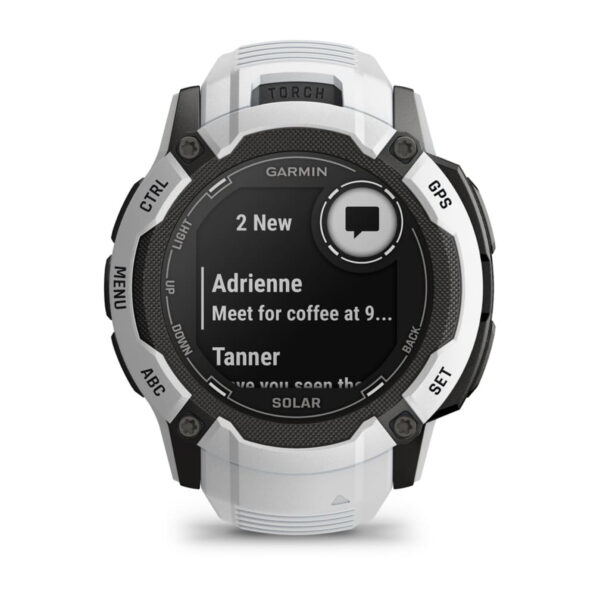 Garmin Instinct 2X Solar 2,79 cm (1.1") MIP 50 mm Digitaal 176 x 176 Pixels Touchscreen Wit GPS - Afbeelding 7