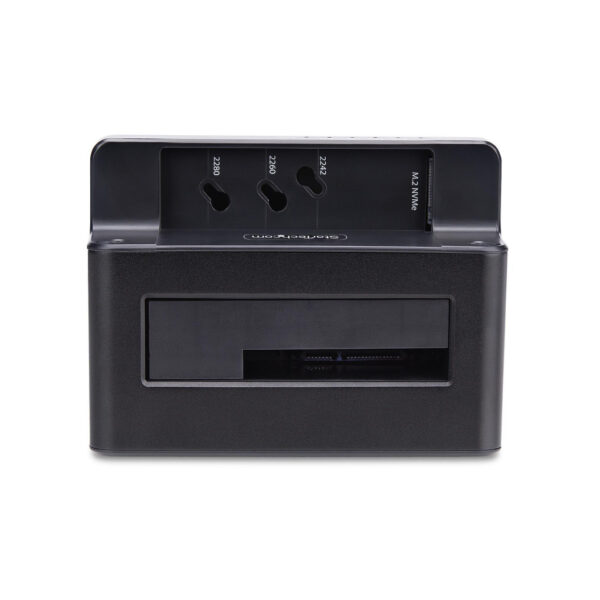 StarTech.com M.2 NVMe naar 2.5"/3.5" SATA Drive Duplicator, Dual Bay Standalone SSD Cloner/Copier en Drive Dock, Bidirectionele - Afbeelding 6