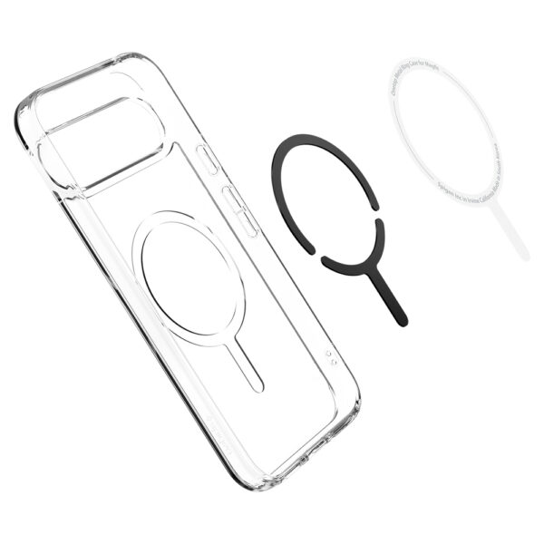 Spigen Ultra Hybrid OneTap Metal Ring mobiele telefoon behuizingen 16 cm (6.3") Hoes Transparant, Wit - Afbeelding 5