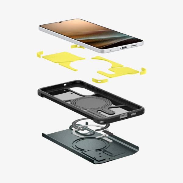 Spigen Tough Armor AI (MagFit) mobiele telefoon behuizingen 17 cm (6.7") Hoes Groen - Afbeelding 4