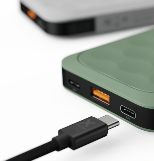 Xtorm 20W Fuel Series Powerbank 10.000mAh - Sage Green - Afbeelding 13