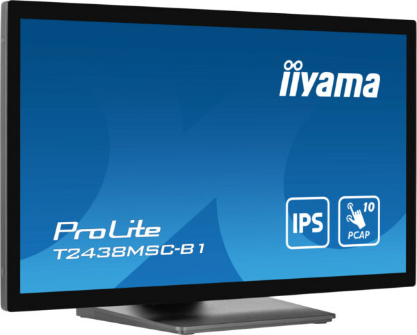 iiyama ProLite T2438MSC-B1 computer monitor 60,5 cm (23.8") 1920 x 1080 Pixels Full HD LED Touchscreen Zwart - Afbeelding 3