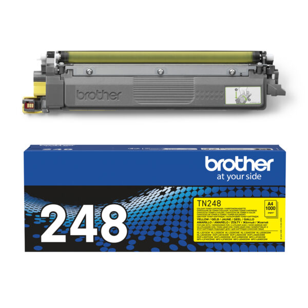 Brother TN-248Y tonercartridge 1 stuk(s) Origineel Geel - Afbeelding 2