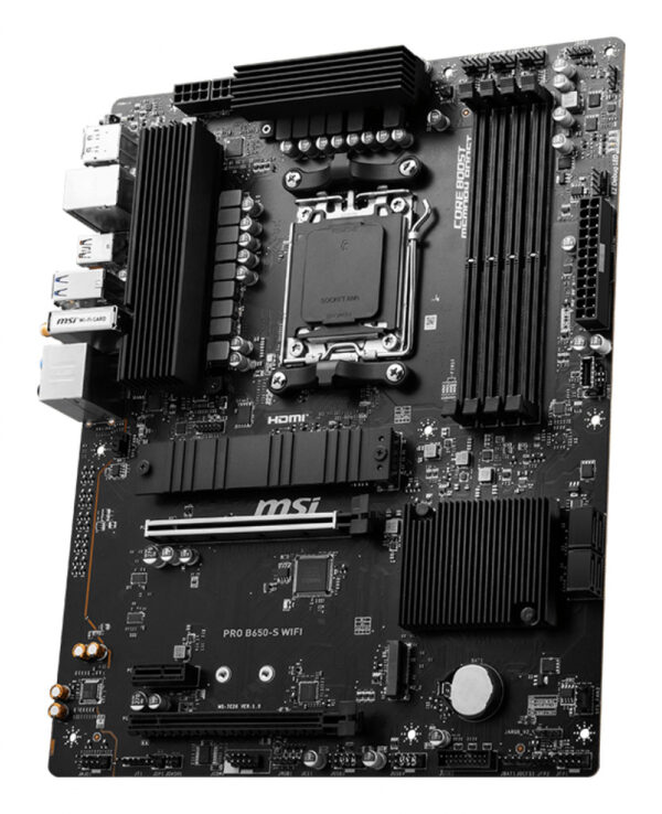 MSI PRO B650-S WIFI moederbord AMD B650 Socket AM5 ATX - Afbeelding 3