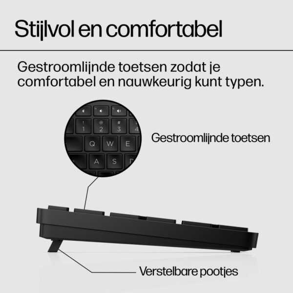 HP 450 programmeerbaar draadloos toetsenbord - Afbeelding 4