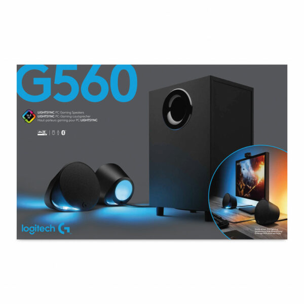 Logitech G G560 LIGHTSYNC PC Gaming Speaker - Afbeelding 13