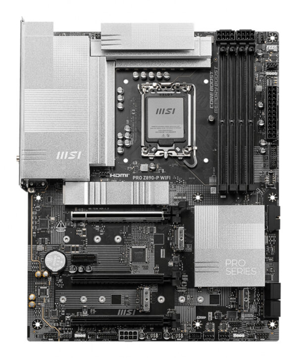 MSI PRO Z890-P WIFI moederbord Intel Z890 LGA 1851 (Socket V1) ATX - Afbeelding 2