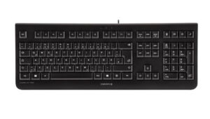 CHERRY KC 1000 toetsenbord Universeel USB AZERTY Belgisch Zwart