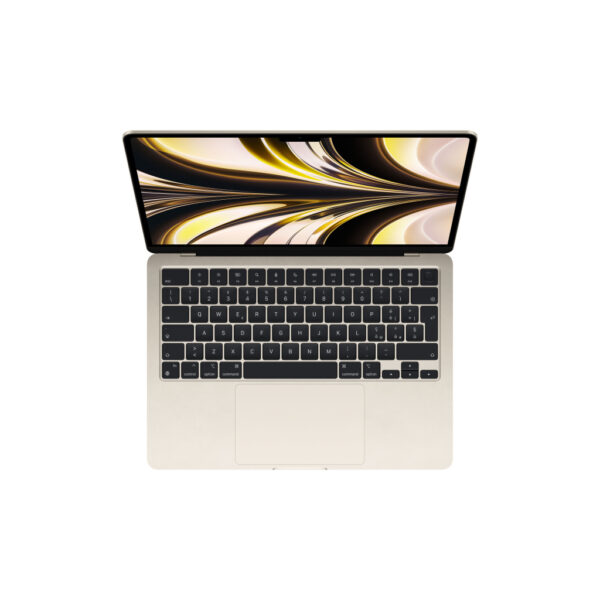 Apple MacBook Air Apple M M2 Laptop 34,5 cm (13.6") 8 GB 512 GB SSD Wi-Fi 6 (802.11ax) macOS Monterey Beige - Afbeelding 3