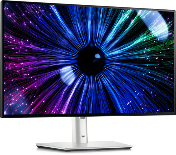 DELL UltraSharp U2424HE computer monitor 60,5 cm (23.8") 1920 x 1080 Pixels Full HD LCD Zwart, Zilver