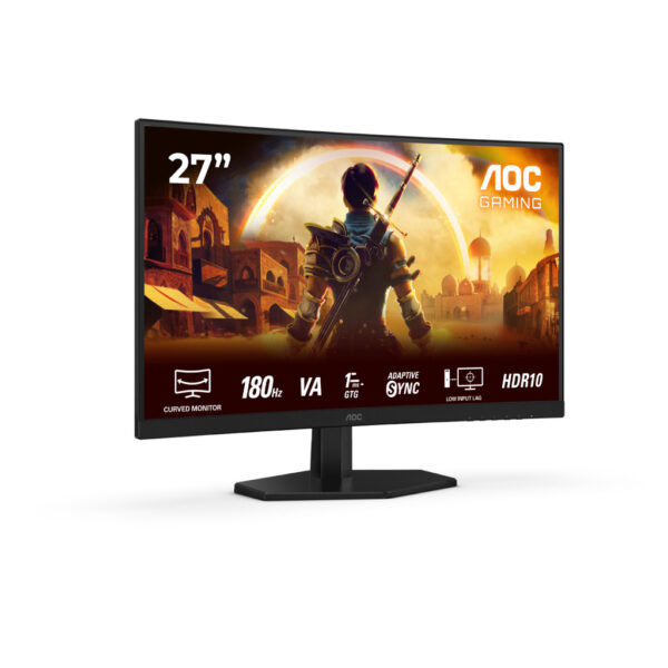 AOC G4 C27G42E computer monitor 68,6 cm (27") 1920 x 1080 Pixels Full HD LED Zwart, Rood - Afbeelding 12