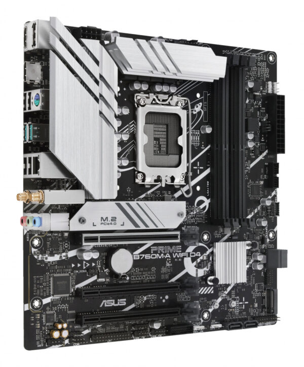 ASUS PRIME B760M-A WIFI D4 Intel B760 LGA 1700 micro ATX - Afbeelding 3