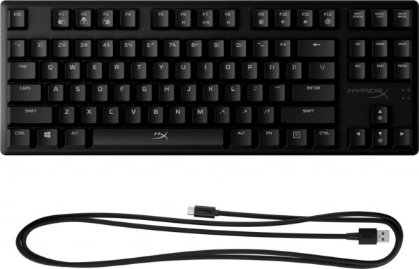 HyperX Alloy Origins - mechanisch gamingtoetsenbord - HX Red (US-indeling) - Afbeelding 3
