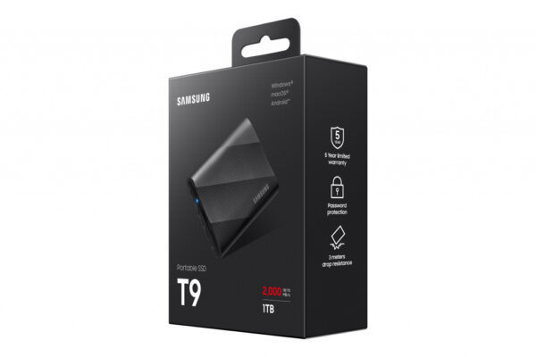Samsung MU-PG1T0B 1 TB USB Type-C 3.2 Gen 2 (3.1 Gen 2) Zwart - Afbeelding 10