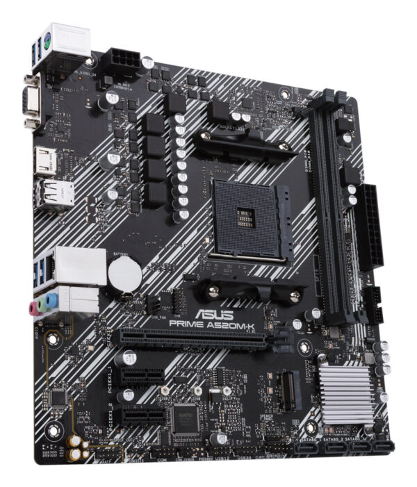 ASUS PRIME A520M-K AMD A520 Socket AM4 micro ATX - Afbeelding 4