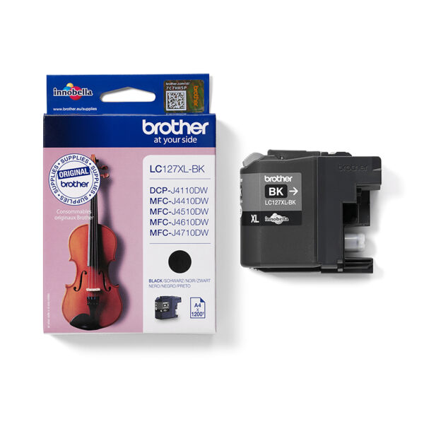 Brother LC127XLBK inktcartridge 1 stuk(s) Origineel Zwart - Afbeelding 4