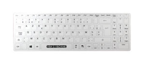 Man & Machine Its Cool Flat toetsenbord Universeel USB AZERTY Belgisch Wit