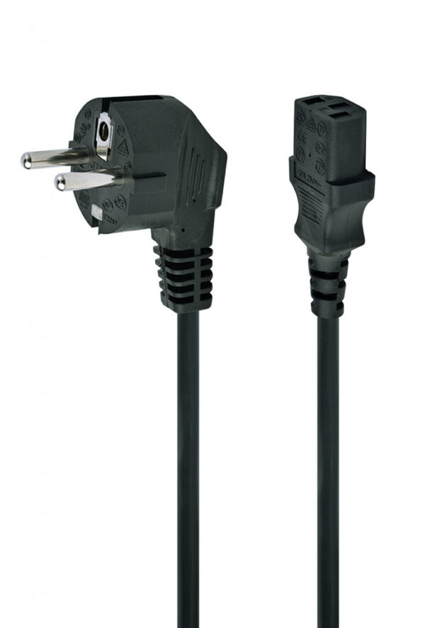 Gembird PC-186-VDE-5M electriciteitssnoer Zwart