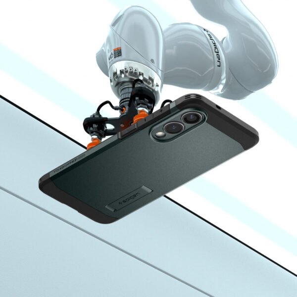 Spigen Tough Armor AI (MagFit) mobiele telefoon behuizingen 17 cm (6.7") Hoes Groen - Afbeelding 19